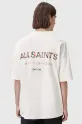 Odzież AllSaints t-shirt bawełniany UNDERGROUND M071PB biały