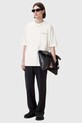 AllSaints tricou din bumbac UNDERGROUND M071PB alb