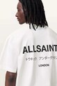 Odzież AllSaints t-shirt bawełniany UNDERGROUND M071PB biały