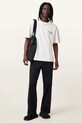 AllSaints t-shirt bawełniany UNDERGROUND M071PB biały