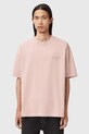 Îmbrăcăminte AllSaints tricou din bumbac UNDERGROUND M071PB roz