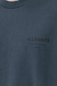 AllSaints t-shirt bawełniany UNDERGROUND M071PB niebieski