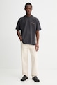 Bavlnené tričko AllSaints UNDERGROUND M071PB čierna SS26