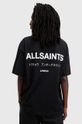 AllSaints tricou din bumbac UNDERGROUND negru M071PB