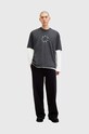 AllSaints tricou din bumbac TIERRA SS CREW M072PB