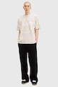 Хлопковая футболка AllSaints BIGGY M088PB бежевый