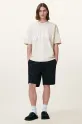 AllSaints tricou din bumbac BIGGY bej M088PB