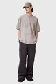 Βαμβακερό μπλουζάκι AllSaints BIGGY M088PB μπεζ