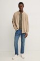 Bavlnené tričko AllSaints BIGGY M088PB zelená SS25