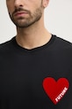 FROM FUTURE tricou din bumbac MTS00830 negru