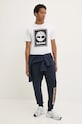 Timberland t-shirt bawełniany TB0A5WQQP541 biały AW24