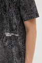 Хлопковая футболка Karl Lagerfeld Jeans 246D1703 серый