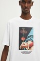 Undercover t-shirt bawełniany Tee biały UC2D3803