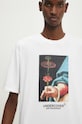 Undercover t-shirt bawełniany Tee biały UC2D3803