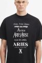 Βαμβακερό μπλουζάκι Aries Perfume SS Tee μαύρο AR6000502