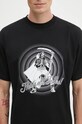 Aries tricou din bumbac That is All Folks SS Tee negru AR6001901