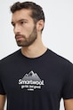 Smartwool t-shirt sportowy 30th Anniversary czarny SW002670