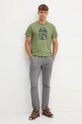 Спортивная футболка Smartwool Streets to Peaks SW002602 зелёный AW24