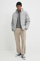 Хлопковая футболка Zoo York 60690028 серый AW24