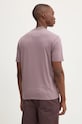 Одежда Хлопковая футболка C.P. Company 17CMTS031A005100W фиолетовой