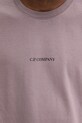 Бавовняна футболка C.P. Company 17CMTS064A006586W фіолетовий