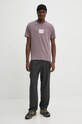 C.P. Company t-shirt bawełniany 17CMTS168A005100W różowy AW24