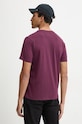 Oblečenie Bavlnené tričko C.P. Company 17CMTS240A005431G burgundské