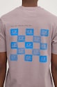 C.P. Company tricou din bumbac violet 17CMTS241A005431G