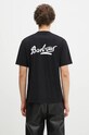 Clothing Barbour cotton t-shirt Bowery OS Graphic MTS1338 black