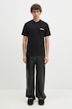 Barbour tricou din bumbac Bowery OS Graphic MTS1338 negru