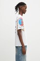 Majica kratkih rukava Marine Serre Regenerated Graphic T-Shirts Regular Fit T-Shirt bijela MTT080A.UJER0003