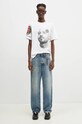 Majica kratkih rukava Marine Serre Regenerated Graphic T-Shirts Regular Fit T-Shirt MTT080A.UJER0003