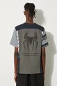 Odjeća Majica kratkih rukava Marine Serre Regenerated Graphic T-Shirts Regular Fit T-Shirt MTT080A.UJER0003 siva