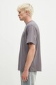 Daily Paper cotton t-shirt Dias 2422070 gray AW24