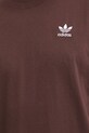 Bavlněné tričko adidas Originals IZ2100 hnědá