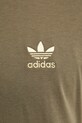 adidas Originals t-shirt bawełniany zielony IZ2105