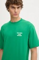 Tričko Drôle de Monsieur Le T-Shirt Slogan zelená E.TS203.CO002.GN