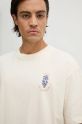 Drôle de Monsieur t-shirt in cotone Le T-Shirt DrUle Grappe beige E.TS212.CO165.CM