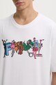 Fiorucci tricou din bumbac M01FMTSH103CJ01WH04 alb