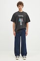 KSUBI cotton t-shirt Angelik Ekce MPF24TE019 black