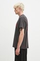 KSUBI tricou din bumbac Sabbath Kash MFA24TE002 negru AW24
