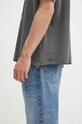 Хлопковая футболка KSUBI Dead Ekcess MFA24TE033 серый