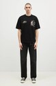 Represent t-shirt in cotone Hermes MLM4228.001 nero