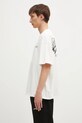 Βαμβακερό μπλουζάκι Represent Represent Owners Club Script OCM41201.072 λευκό SS25