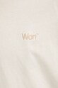 Хлопковая футболка Won Hundred 3300.12063 бежевый