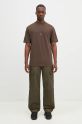 ROA cotton t-shirt RBMW0254JY22 brown