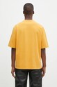 Одяг Бавовняна футболка A-COLD-WALL* Schematic ACWMTS198 жовтий