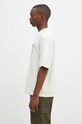 A-COLD-WALL* t-shirt bawełniany Schematic ACWMTS198 beżowy AW24