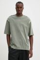 A-COLD-WALL* t-shirt in cotone Facade rilassato grigio ACWMTS195