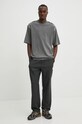 A-COLD-WALL* t-shirt in cotone Facade ACWMTS195 grigio AW24